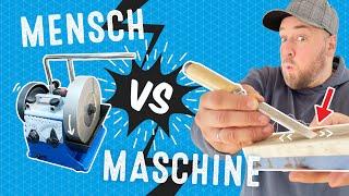 Wer schleift SCHÄRFER?! Tormek T4 vs. Wasserstein!