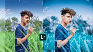 Lightroom Editing New Background Colour Change  | Lightroom Free Moody Blue Preset Download