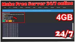 Make Free Minecraft Server 24/7 online | Best free Minecraft server Hosting 24/7 | Kanhaiya