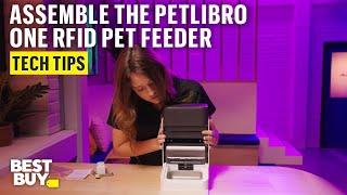 Assembling the PETLIBRO One RFID Pet Feeder – Tech Tips from Best Buy