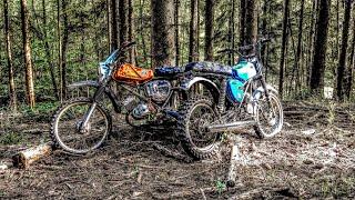 S51 Simsoncross/ Ab in den Wald mit doppelter 85ccm Power!