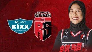 re LIVE|| Red Sparks Megawati Vs Silva GS Caltex  Korean VLeague  #megawati #megatron #volleyball