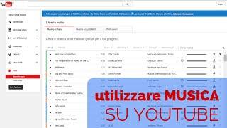 Utilizzare musica nei video YouTube