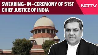 CJI Sanjiv Khanna | Justice Sanjiv Khanna Sworn In As 51st Chief Justice Of India