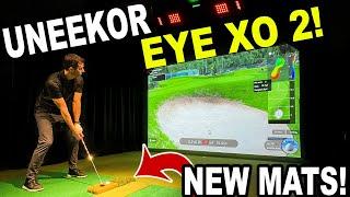 UNEEKOR EYE XO 2 - FIRST LOOK! Golf Simulator Install & Review (UNBOXING & SETUP)