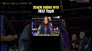 전세계 어린이 부자 순위 Top8