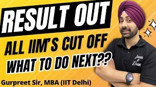 CAT Exam Result Out!!!! | All IIM's CAT Cut-Off | RTI Data