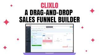 Clixlo - A Drag-and-Drop Sales Funnel Builder