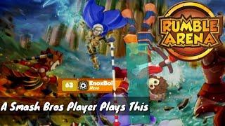 " A Smash Bros Player Plays This " - [ Rumble Arena Super Smash Legends ] - /// WuKong Jr Guide \\\