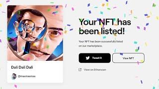 Full NFT Drop Process on Foundation.app (Upload + Mint + List)