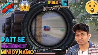 BEST SNIPING MINI DYNAMO || GAME PLAY WITH XOM GAMING ||  MINI DYNAMO OP 