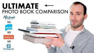 Mixbook vs Blurb vs Shutterfly vs Photobook America - Ultimate Photo Book Comparison