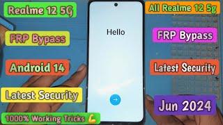 All Realme 12 5G FRP Bypass Android 14 Latest Security Julay 2024 || All Oppo/Realme FRP Bypass