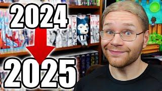 Wie war mein MANGA JAHR 2024? Zahlen, Formate, Podcast & MEHR!