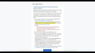 How to get your free credits or monthly credits pass? | Google Cloud Skills Boost Campaigns