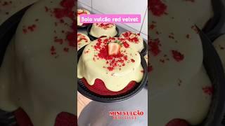 Bolo vulcão red velvet #bolovulcão #shortsincríveis #bolos