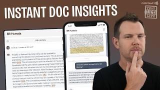 Humata AI: Your Second Brain for ANY File | $39 AppSumo Deal