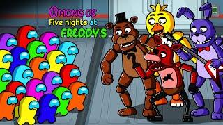 어몽어스 51화 | Crazy AMONG US vs. FNAF ANIMATRONICS ( Five Nights at FREDDY'S ) | Among Us Animation