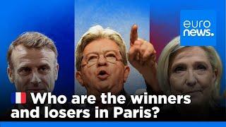 Shock results in French election: Who are the winners and losers in Paris? | euronews 