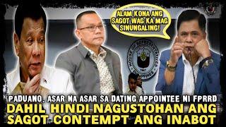 Dating appointee ni xPRRD napolc0m chief, ku|ong matapos hindi umaayon sa gusto ni rep. Paduano