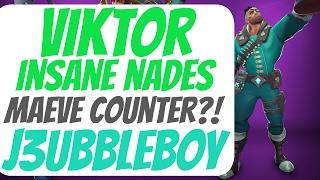 [Paladins] Viktor Gameplay - Insane Nades - Serpent Beach