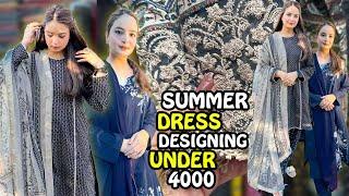Summer Dresses Under 4000 |Dress Design 2024 For Girls| summer dress design cutting and stitching