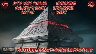 Discover the Galaxy Edge SITH Way Finder in Batuu West!