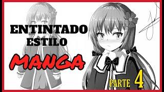 como dibujar y entintar una chica loli  / manga para principantes