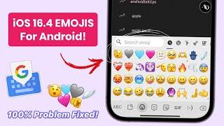 iOS 16.4 Emojis on Android Xiaomi | How to Get iPhone Emojis On MiUi Android