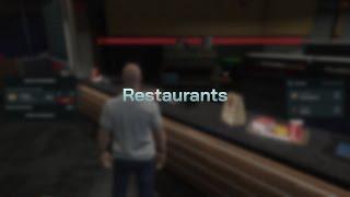 [ESX/QBCORE] Restaurants (DUI Screens)