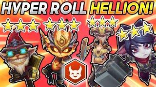 *HYPER ROLL ⭐⭐⭐ HELLION STRATEGY!* - TFT SET 5 Teamfight Tactics BEST Comp Build Guide Gameplay
