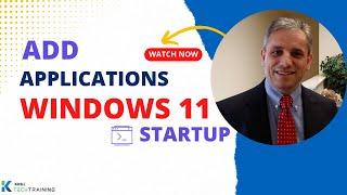 How to Add an Application to Windows 10 Startup?