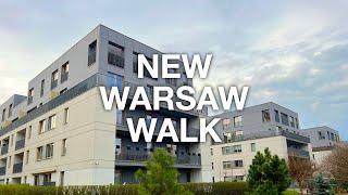 Amazing District in Warsaw: Wilanów Walking Tour (4K 60 FPS HDR) | 25 March 2023