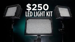 $250 LED Video Lighting Kit