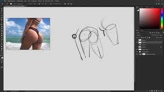 Как рисовать попу? Жопы рисуем. CG-качалка