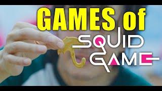 Games of Squid Game - All "Squid Game" games in order