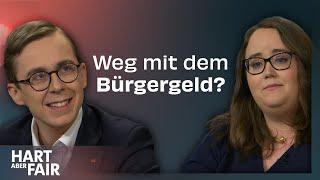 Bürgergeld-Reform: Das sagt Ricarda Lang zum CDU-Vorschlag | hart aber fair