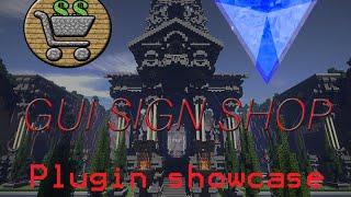 GUI sign shop spotlight  - Plugin showcase