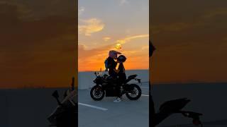 Her favorite spot is me  #motorcycle #biketok #motorcyclebackpack #couple #bikecouple #fy #fyp