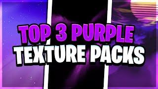 Top 3 Purple PvP Texture Packs For Minecraft PE 1.19+