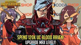 SKIN OUTFIT BLOOD RAVEN X-SUIT 120,000 UC! LEVEL 6 MAX! LANGSUNG SOLO SQUAD KARAKIN! BANTAI!