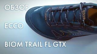 Обзор мембранных кроссовок ECCO BIOM TRAIL FL GTX