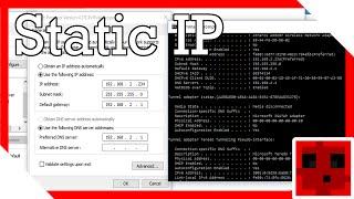 How to Setup a Static IP | Windows 10 | Tutorial