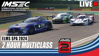 LIVE AMS2 | 2024 IMSEC European Le Mans | CAi 2 Hours of Spa-Francorchamps