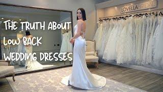 The Truth About Low Back Wedding Dresses