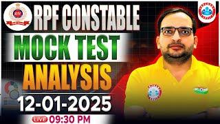 RPF Constable Mock Test 2024 | RPF Mock Test Analysis (12 Jan) | Railway Mock Analysis By Ankit Sir