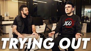 Trying Out for 100 Thieves?! Tarik and Nadeshot DUO in VALORANT!