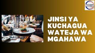 Jinsi ya kuchagua wateja wa biashara ya mgahawa