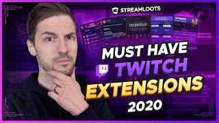 5+1 MUST HAVE Twitch Extensions  Create a unique channel (2021)