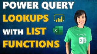 VLOOKUP in Power Query Using List Functions
